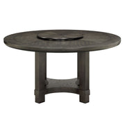 Crown Mark Jeffries Round Table with Lazy Susan