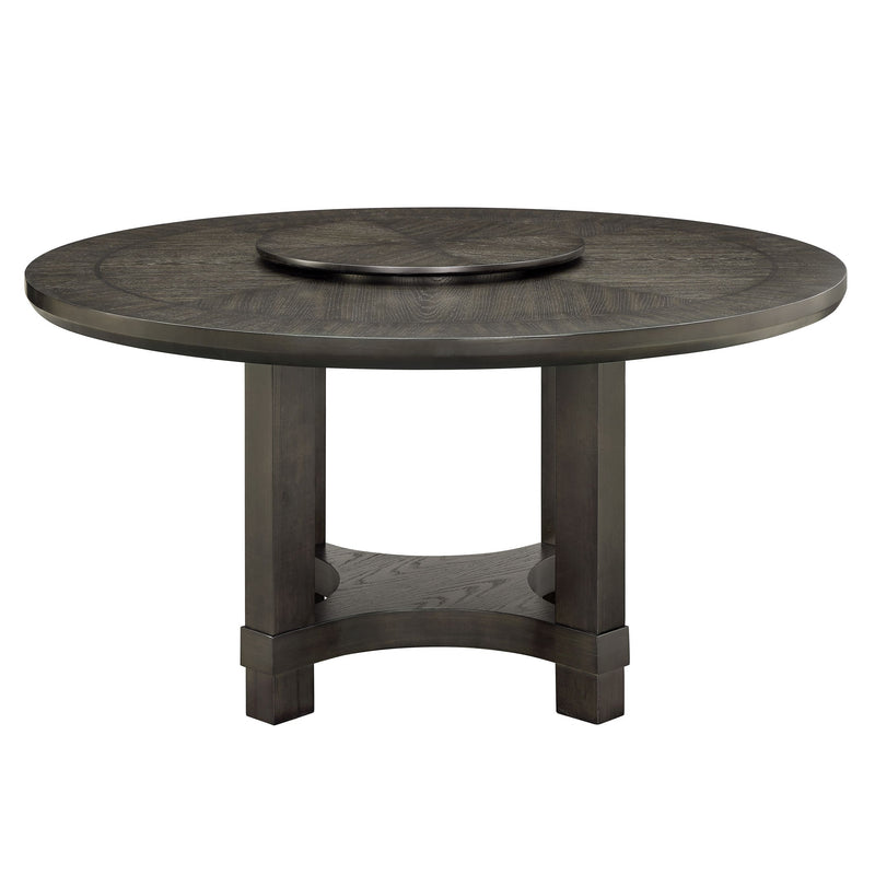 Crown Mark Jeffries Round Table with Lazy Susan