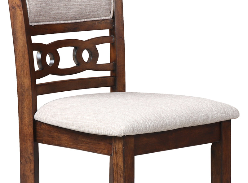 New Classic Furniture Gia Gray 42 Inch Drop Leaf 3pc Counter Height Set