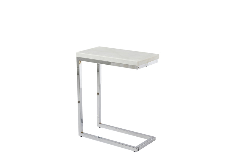 Steve Silver Echo Chrome Echo 3pc Coffee Table Set with Chairside