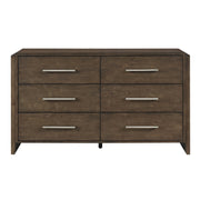 Home Elegance Emmett Brown Walnut Dresser