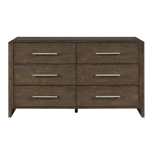 Home Elegance Emmett Brown Walnut Dresser
