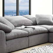Acme Furniture Naveen Gray Modular Armless Chair