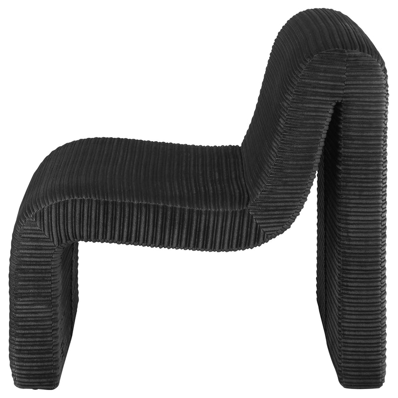 Coaster Furniture Drayton Black Armless Accent Chair