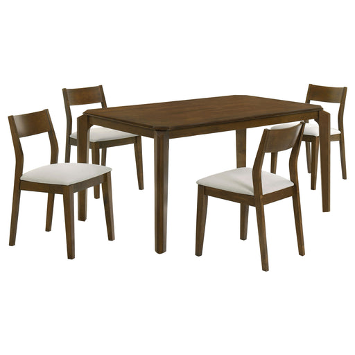 Coaster Furniture Almonte Dark Brown 5pc Dining Room Set