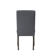 2 New Classic Furniture High Line Gray Dining Chairs