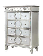 Galaxy Home Symphony Silver Drawer Chest