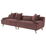 Coaster Furniture Elizabeth Red Extra Long Sofa
