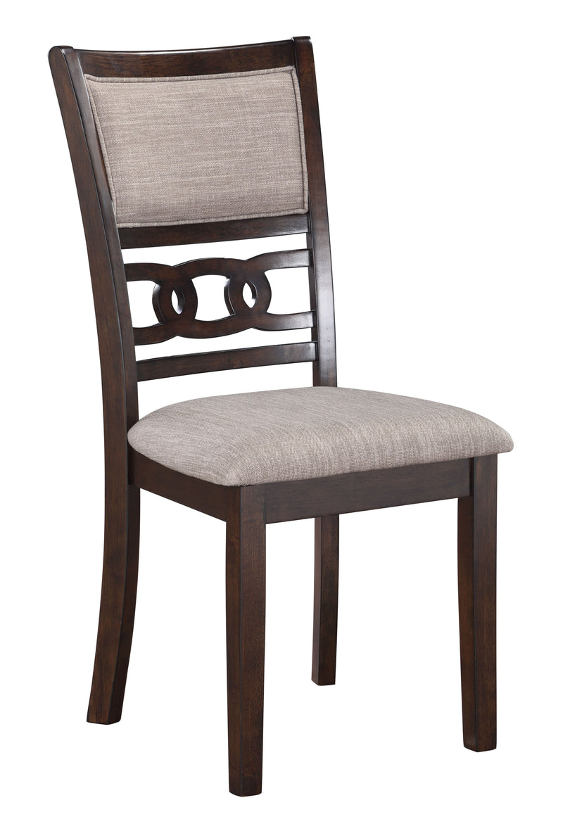 New Classic Furniture Gia Cherry 6pc Dining Room Set DT-4CH-BN