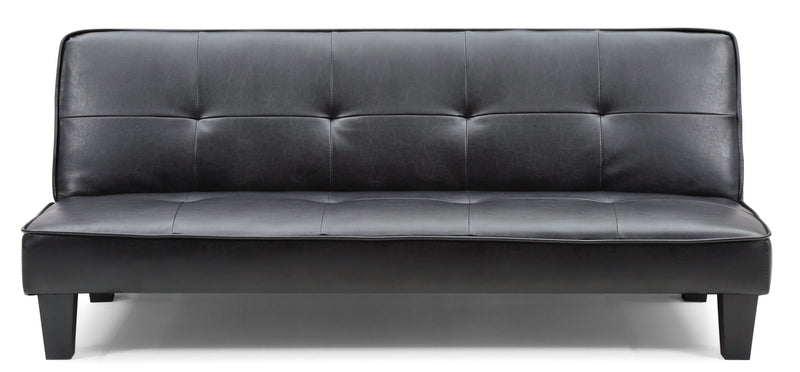 Glory Furniture Alan Cappuccino Faux Leather Sofa Bed