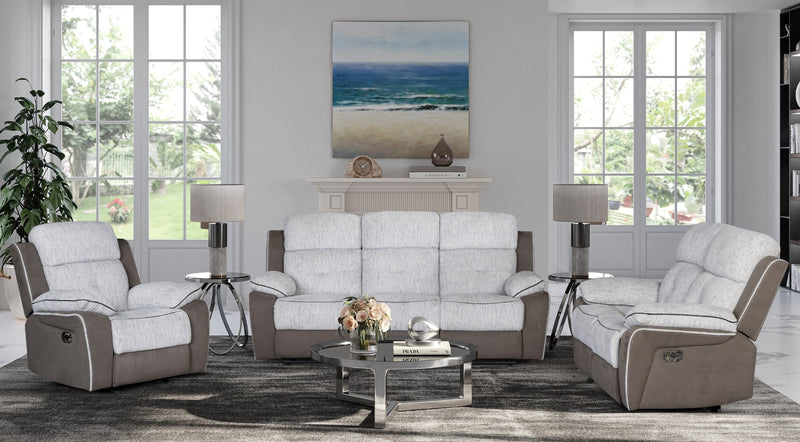 Global Furniture U5050 Grey 3pc Living Room Set