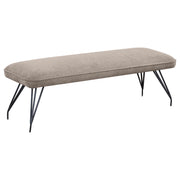 Coaster Furniture Dodson Taupe Brown Dining Bench