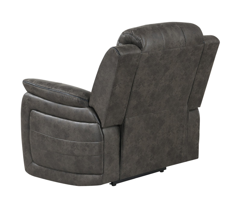 Global Furniture U8517 Grey Glider Recliner