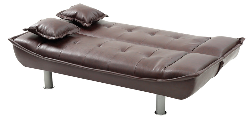 Glory Furniture Lionel Chocolate Microfiber Sofa Bed