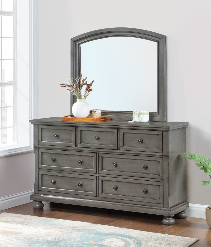 Glory Furniture Meade Black Dresser And Mirror