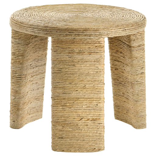 Coaster Furniture Artina Natural Brown Round End Table