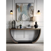 Acme Furniture Maceo Black Gold Console Table