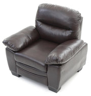 Glory Furniture Marta Gray Faux Leather Chair
