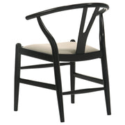 2 Coaster Furniture Crestmont Black Dining Side Chairs