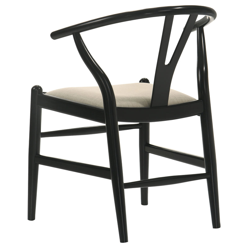 2 Coaster Furniture Crestmont Black Dining Side Chairs
