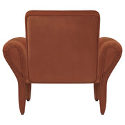 Coaster Furniture Liana Rust Brown Accent Armchair