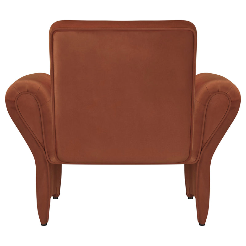 Coaster Furniture Liana Rust Brown Accent Armchair