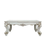 Acme Furniture Vendome II Antique Pearl 3pc Coffee Table Set