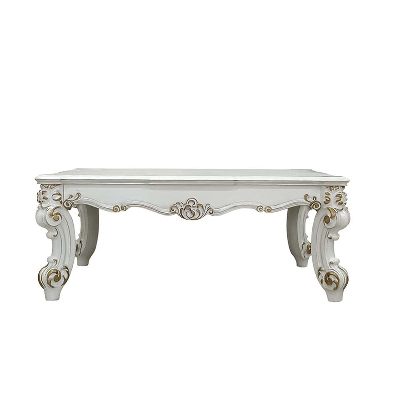 Acme Furniture Vendome II Antique Pearl 3pc Coffee Table Set
