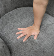 Home Elegance Rebecca Charcoal Accent Chair