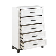 Home Elegance Garretson White Chest