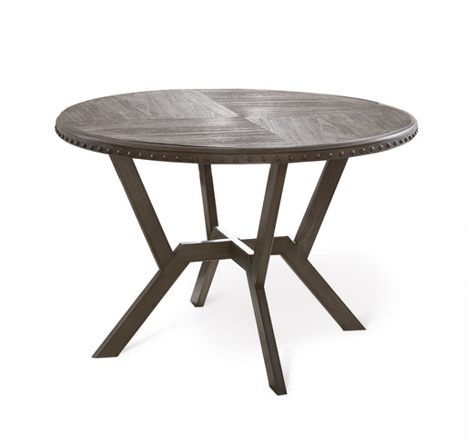 Steve Silver Alamo Gray Round Dining Table