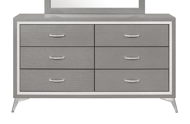 New Classic Furniture Huxley Gray Dresser