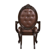 2 New Classic Furniture Palazzo Marina Brown Arm Chairs