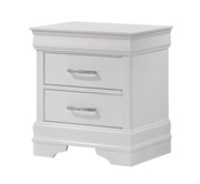 Crown Mark Amalia White Night Stand