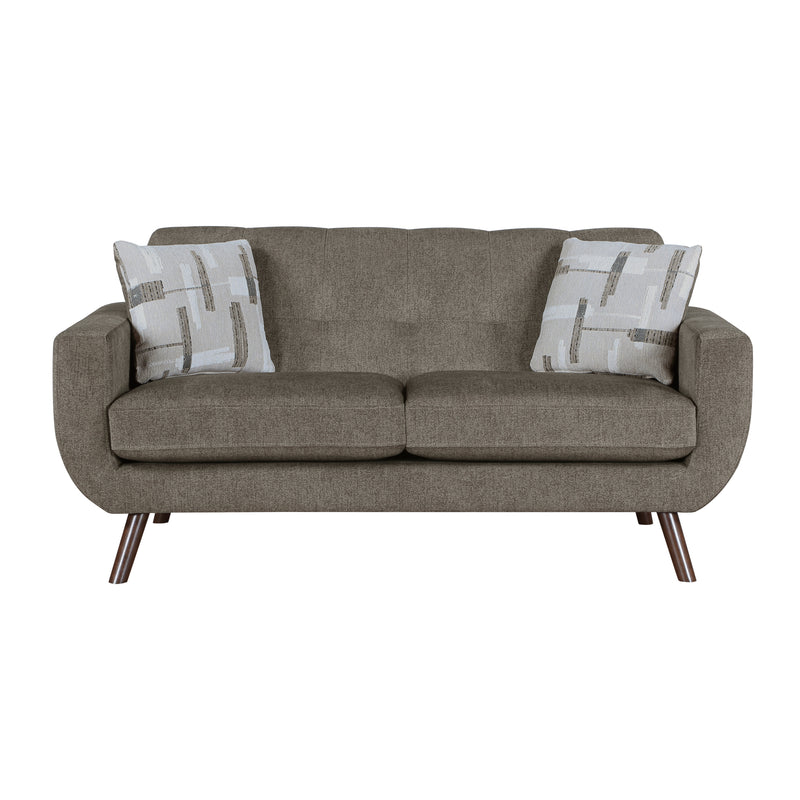 Home Elegance Janne Brown Love Seat