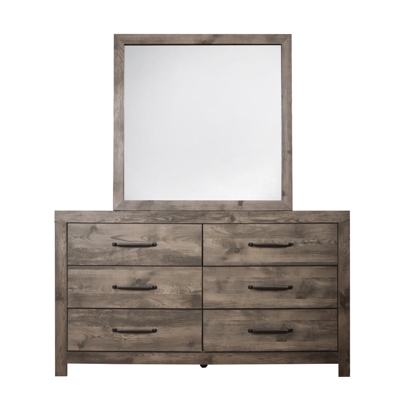 New Classic Furniture Misty Lodge Gray Mirror