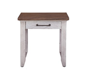 Steve Silver Bear Creek White Honey Smoke End Table