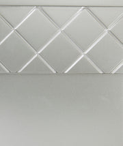 Home Elegance Leesa Silver Cal King Platform Bed with Footboard Storage