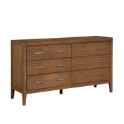 Home Elegance Evans Brown Dresser And Mirror