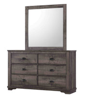 Crown Mark Coralee Grey Mirror