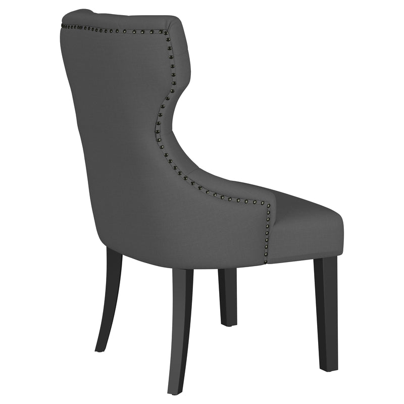 Coaster Furniture Baney Grey Fabric Dining Side Chair