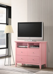 Glory Furniture Hammond Pink Media Chest
