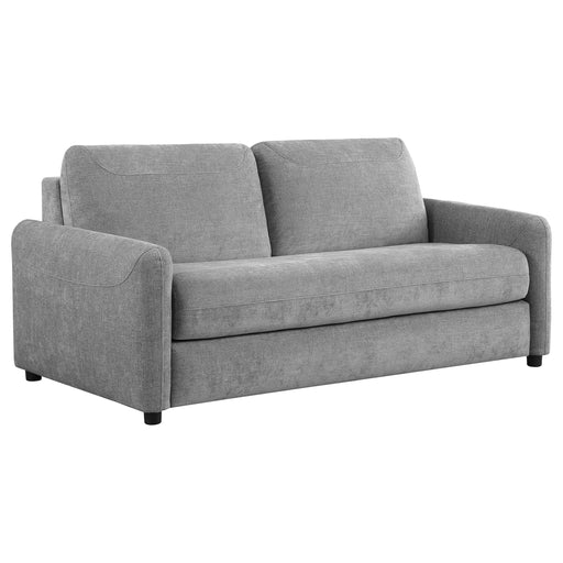 Coaster Furniture Rylie Grey Sofa Sleeper with Queen Mattress