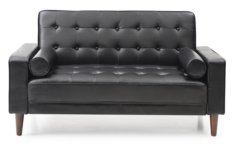 Glory Furniture Andrews Black Loveseat Bed