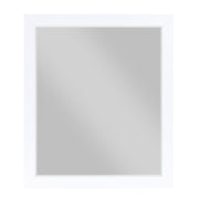 Home Elegance Asker Brown White Dresser And Mirror