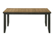 Crown Mark Bardstown Wheat Charcoal Counter Height Table