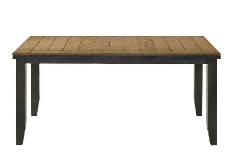 Crown Mark Bardstown Wheat Charcoal Counter Height Table