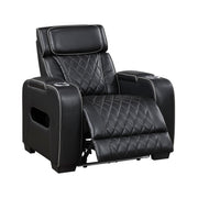 Home Elegance Fairway Brown Power Reclining Chair with Headrest