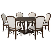 Coaster Furniture Landon Rich Brown 7pc Dining Room Set