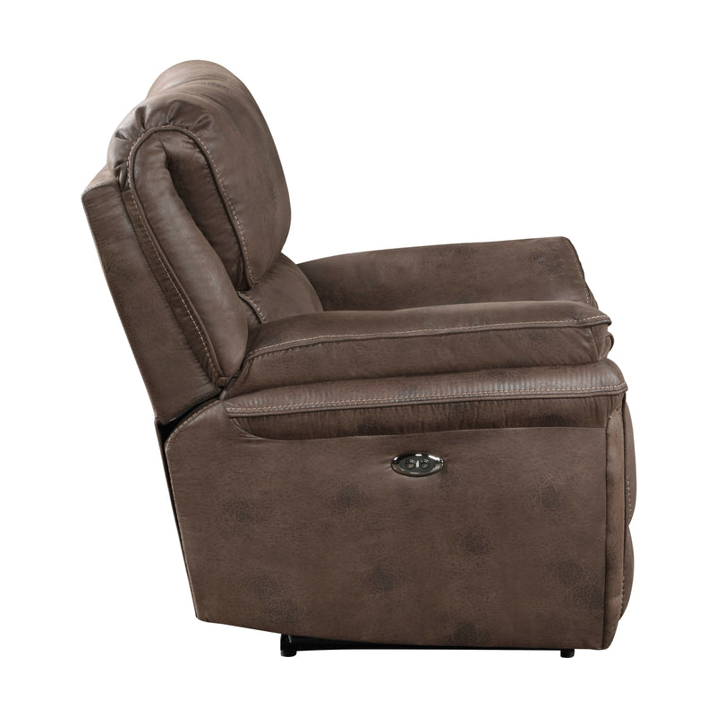 Home Elegance Proctor Brown Power Reclining Chair